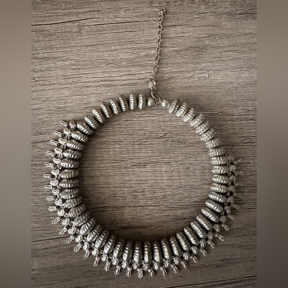Pebby Forevee Statement Choker Necklace – Silver | One Size - Picture 2 of 6